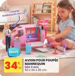 Stokomani Avion pour poupee offre