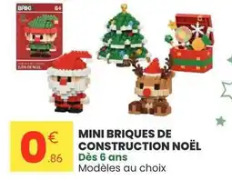 Stokomani Mini briques de construction noël offre