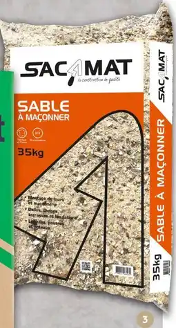 Weldom Sacamat sable à maçonner offre