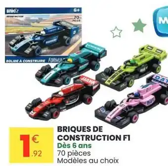 Briques de construction f 1