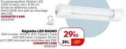 Weldom Réglette led bagno offre