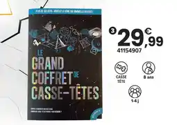 JouéClub Le grand coffret casse-têtes offre