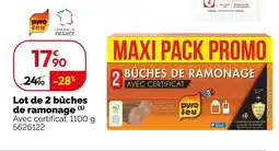 Weldom Bûches de ramonage offre