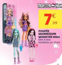 Stokomani Monster high - poupée mannequin offre