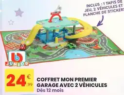Stokomani Mon - coffret premier garage avec 2 véhicules offre