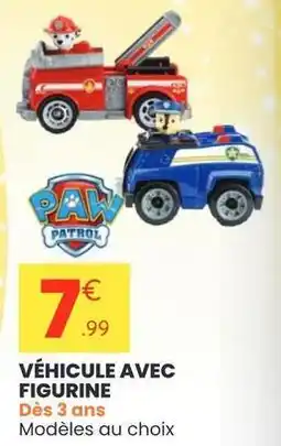 Stokomani Paw patrol - vehicule avec figurine offre
