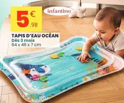 Stokomani Infantino - tapis d'eau océan offre