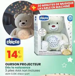 Stokomani Chicco - ourson projecteur offre