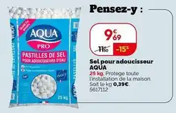 Weldom Aqua - sel pour adoucisseur offre