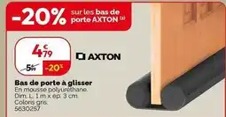 Weldom Axton - bas porte a glisser offre