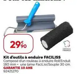 Weldom Kit d'outils a enduire faciliss offre
