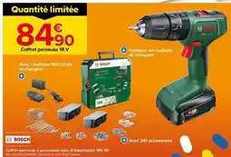 Castorama Bosch - coffret perceuse 18 v offre