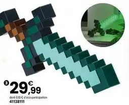 JouéClub Minecraft lampe epee en diamant offre