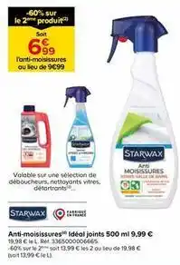 Castorama Starwax - anti-moisissures ideal joints 500 ml offre