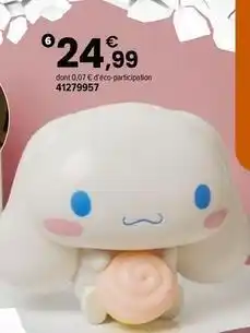JouéClub Cinnamoroll lampe globuddies offre