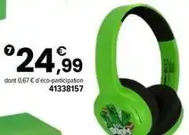 JouéClub Minecraft casque bluetooth offre