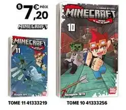 JouéClub Manga minecraft offre