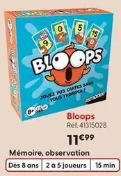 La Grande Récré Asmodée - bloops offre