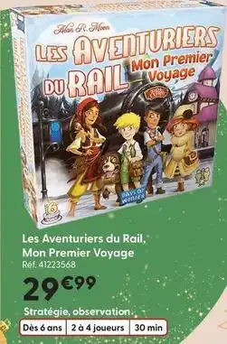 La Grande Récré Asmodée - aventuriers du rail, mon premier voyage offre