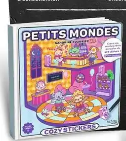 JouéClub Cozy stickers petits mondes offre