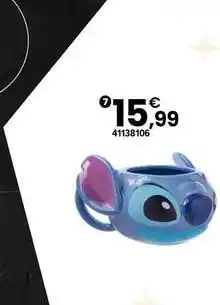 JouéClub Mug tasse a forme 3d offre