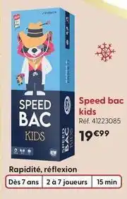 La Grande Récré Atm gaming - speed bac kids offre
