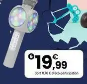 JouéClub Micro karaoke disco offre
