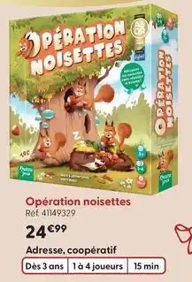 La Grande Récré Operation noisettes offre