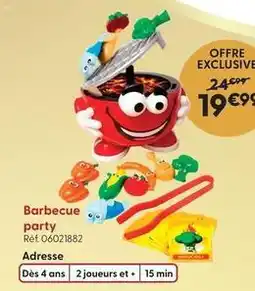 La Grande Récré Goliath - barbecue party offre