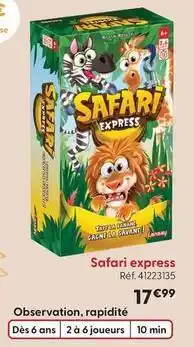 La Grande Récré Lansay - safari express offre