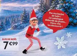 La Grande Récré Elfe de noël offre