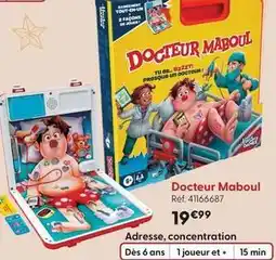 La Grande Récré Hasbro - docteur maboul offre
