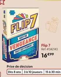 La Grande Récré Blackrock - flip 7 offre