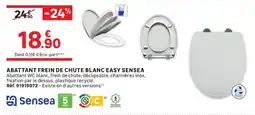 Leroy Merlin Sensea ABATTANT FREIN DE CHUTE BLANC offre