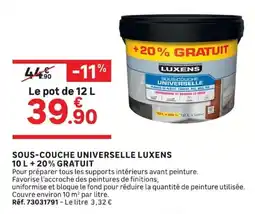 Leroy Merlin LUXENS SOUS-COUCHE UNIVERSELLE offre