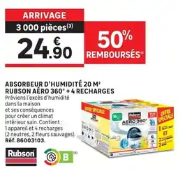 Leroy Merlin Rubson ABSORBEUR D'HUMIDITÉ 20 M² offre