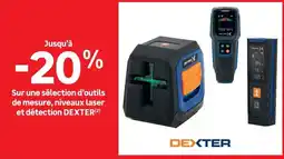 Leroy Merlin DEXTER niveaux laser et détection offre