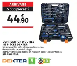 Leroy Merlin DEXTER 118 PIÈCES offre
