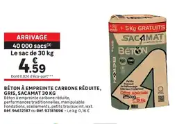 Leroy Merlin SACAMAT BÉTON offre