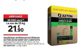Leroy Merlin AXTON Ragréage sol fibré offre