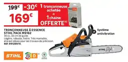 Leroy Merlin Stihl tronçonneuse à essence ms162 offre