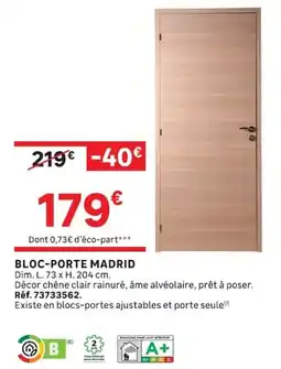Leroy Merlin BLOC-PORTES MADRID offre