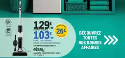 E.Leclerc elsay ASPIRATEUR LAVEUR SANS FIL offre