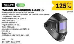 DomPro BOLLE MASQUE DE SOUDURE ELECTRO offre