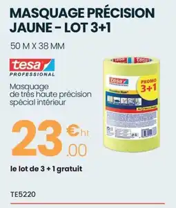 Tollens tesa MASQUAGE PRÉCISION JAUNE offre