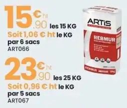 Tollens ARTIS REBMUR offre
