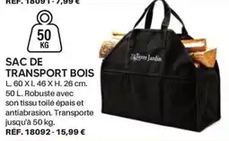 Shopix Terre Jardin Sac de transport bois offre