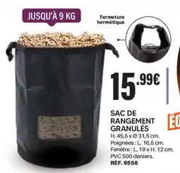 Shopix SAC DE RANGEMENT GRANULÉS offre
