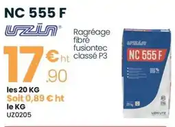 Tollens UZUN Ragréage fibre fusiontec classé P3 offre