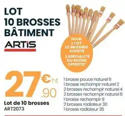 Tollens ARTIS Brosses bâtiment offre